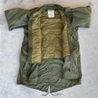 Vintage Army Military M65 Fishtail Extreme Cold Weather Parka W  Liner Sz Small