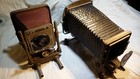 2 Vintage Large Format Film Cameras  vc3 Newton Photo Products  new-vue  1947