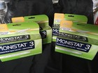 Lot Of Four Monistat-3   Antifungal  Cures Most Yeast Infections  Exp  10 2026