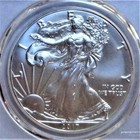 2017-p American Silver Eagle  1 Struck At Philadelphia Mercanti Label Pcgs Ms70