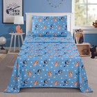 Bluey Blue Polka Dots Twin Sheet Kids Set 3 Pieces