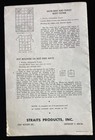 Vintage Straits Adjustable Loom Instructions Book 2 Retro 1945 Clothes Patterns
