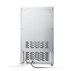 Commercial Ice Maker Machine  130lbs 24h With 33lbs Storage  45 Cubes Per Cycle