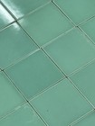 Vintage Pomona Tile 4 1 4    X 4 1 4    X 5 16   1950   s Field Tiles Apple B435 Glaze
