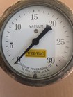 Vintage Vel Vac 2 1 2 Ad-6739 Vacuum Power Equip  Co  Gauge - Rare -antique Car 