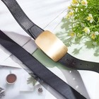 Solid Brass Belt Buckle Men s   Women s Pin Belt Buckles For 1 5 Inches Belt Usa