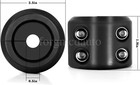Winch Stopper Stop Rubber Heavy Duty Cable Line Waterproof Rope Hook Atv Utv