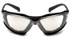 Pyramex Proximity Foam Safety Glasses Anti Fog Lens Black Frame Comfortable Fit