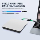 Slim External Cd Dvd Drive Usb 3 0 Disc Player Burner Writer For Laptop Pc Mac