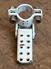 1st Gen Patent Pending 1980s White Gt Fork Stander Old School Bmx Fold Down Pegs