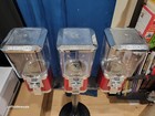 Triple Pro Line Gumball   Candy Vending Machine W stand   Keys 8 Available   