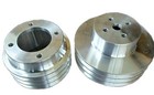 Oldsmobile Billet Aluminum Triple Groove Pulley Set Water Pump And Crank