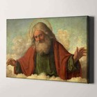 God The Father Christian Jesus Bible Canvas Print Wall Art
