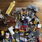 Lego Bulk Lot 7 Lb  Pound Technic Atlantis Bricks W Holes Star Wars Wheels Crane