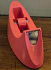 Vintage Scotch 3m Tape Dispenser Decor Orange Model C-15 Weighted Mcm Mod Retro