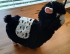 Kellytoy 13  Llama Alpaca With Saddle Plush Stuffed Animal Toy Black
