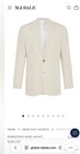 Nwt M j  Bale Robertson Jacket In Sand