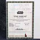 Star Wars  2 Alex Ross Art Giclee Signed 17x22 Le 22 77 Acme Coa 2013 Sealed
