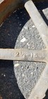 Vintage Industrial Cart Steampunk Cast Iron 15  Hit Miss Engine Wheel  Flywheel