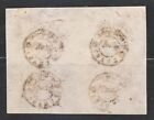 Tibet China 1t Orange Complete Sheet Of 12 Used Lhasa Cancellation 