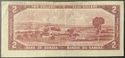 1954 Canada Paper Money - 2 Dollars Banknote 