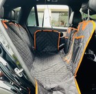  dog Car Seat Cover Waterproof Nonslip Hammock For Back Seat  Scratchproof Black