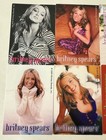 Vtg Y2k Britney Spears 2000 Vending Stickers Complete Set Of 12 Series 3 Nos 90s