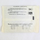 One Package Of Vintage Dennison 300 Count Black Photo Mounting Corners New