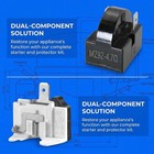 Qp2-4 7 Ptc Starter Relay 2 Pin Refrigerator And Refrigerator   