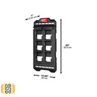 Milwaukee 48-22-8496 Packout Compact Wall Plate W  Metal Mounting Points