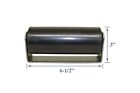 Gate Roller Rubber Top Guide Rubber 6  Sliding Rolling Slide Black   2 Qty