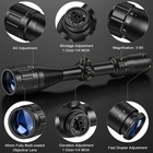 3-9x40ao Rifle Scope Mil Dot Reticle Optic Hunting Air Guns Scope Mount Included