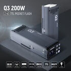 Neewer Q3 200ws 2 4g Ttl Flash  2nd Version  1 8000 Hss Strobe Light Photography