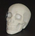 2 25  Natural Tai Chi 134g Quartz Hand Carved Crystal Skull Realistic Healing