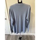 New-rasco Fr Flame Resistant Long Sleeve Henley Blue Size 2xl