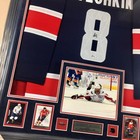 Capitals Alexander Ovechkin Signed Jersey Framed With Cards Beckett Bas