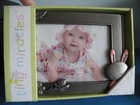 Baby Girl   Boy Picture Frame Easter Rabbit  footprints 2 Style Pick 1 New F3-f4