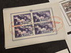 10 Wapen Waffen Ss Third Reich Nazi German Souvenir Stamp Sheets Ww2 Wwii German