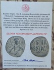 Roman Empire Byzantine Emperor Romanus Iii Jesus Christ Portrait Coin With Coa 