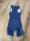 Orca 226 Triathlon Sleeveless 1 2 Zip Padded Race Suit Men Size 12