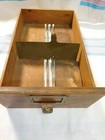 Antique Salvage Quarter-sawn Oak Drawer For Globe Wernicke File Cabinet   2240