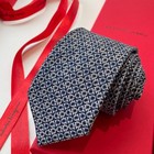 Nwt Men s Ferragamo Silk Necktie Luxury Business Formal