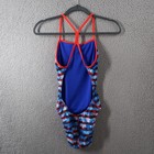 Speedo Swimsuit Womens 6 32 One Piece Rio Americana American Flag Endurance Lite