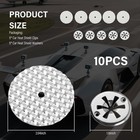 10pcs Car Heat Shield Repair Kit exhaust Heats Shields Clips Compatible With Vw