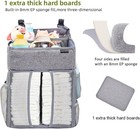 Hanging Diaper Caddy Organizer diaper Stacker And Crib Organizer upgrade Thicken