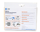 New At t Digital Answering System With Time And Day Stamp  1740  - White