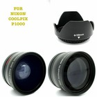 Nikon Coolpix P1100 77mm Ultimate Hd 64gb Accessory Kit Flash lenses backpack