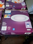 Philips Smart Wi-fi Led Downlight Recessed White  6 Inch  65w   lot Of 4 