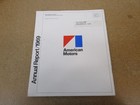 1969 Amc Annual Report Brochure 24pg Original Corporate Rambler Amx Javelin