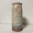 Hagi Ware Flower Vase Daikayama Bird Cloud 3 15    Diameter 7 68    Height New